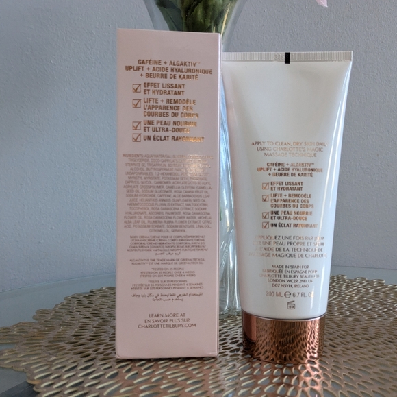 Charlotte Tilbury MAGIC BODY CREAM FULL SIZE 6.7oz 200ml SEALED - Picture 3 of 3